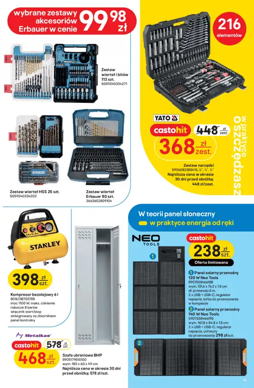 Castorama - gazetka promocyjna Gazetka od środy 02.07 do wtorku 15.07 - strona 13