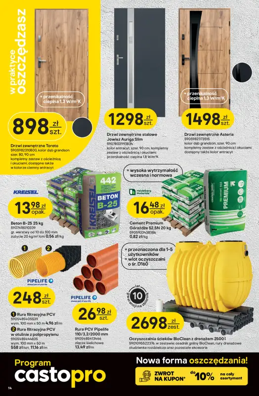 Castorama - gazetka promocyjna Gazetka od środy 02.07 do wtorku 15.07 - strona 14