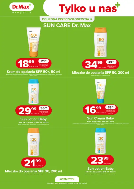 Dr.Max Drogeria - gazetka promocyjna MAXymalne promocje! od środy 02.07 do czwartku 31.07 - strona 7