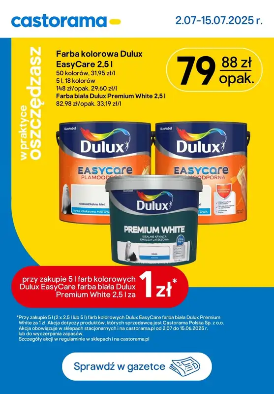 Castorama - gazetka promocyjna Najlepsze promocje! od środy 02.07 do wtorku 15.07 - strona 8