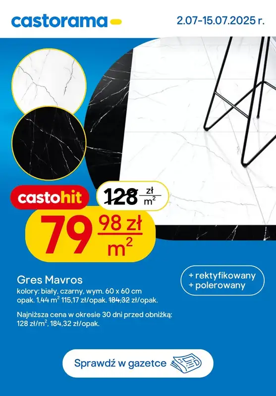 Castorama - gazetka promocyjna Najlepsze promocje! od środy 02.07 do wtorku 15.07 - strona 3