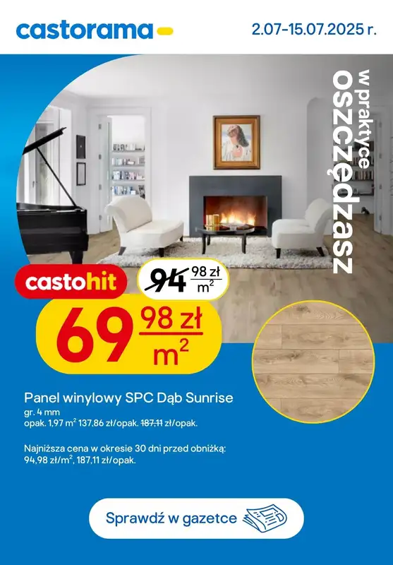 Castorama - gazetka promocyjna Najlepsze promocje! od środy 02.07 do wtorku 15.07 - strona 9