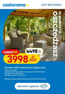 Castorama - gazetka promocyjna Najlepsze promocje! od środy 02.07 do wtorku 15.07 - strona 4 Castorama - gazetka promocyjna Najlepsze promocje! od środy 02.07 do wtorku 15.07 - strona 4