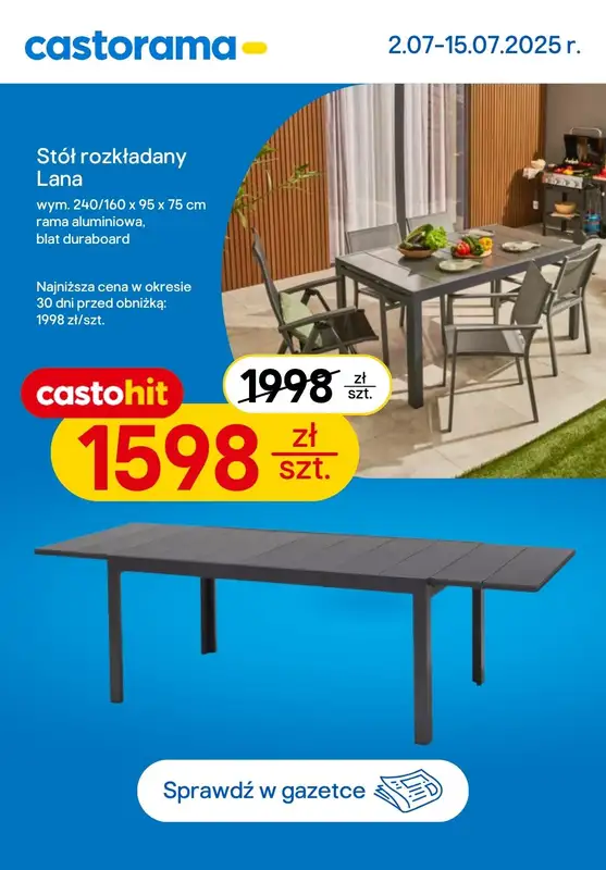Castorama - gazetka promocyjna Najlepsze promocje! od środy 02.07 do wtorku 15.07 - strona 5