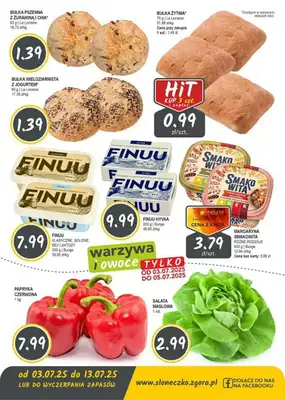 Słoneczko - gazetka promocyjna Gazetka od czwartku 03.07 do niedzieli 13.07 - strona 5 Słoneczko - gazetka promocyjna Gazetka od czwartku 03.07 do niedzieli 13.07 - strona 5