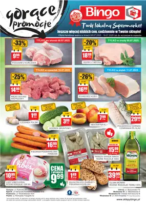 Bingo - gazetka promocyjna Gazetka od wtorku 08.07 do soboty 19.07