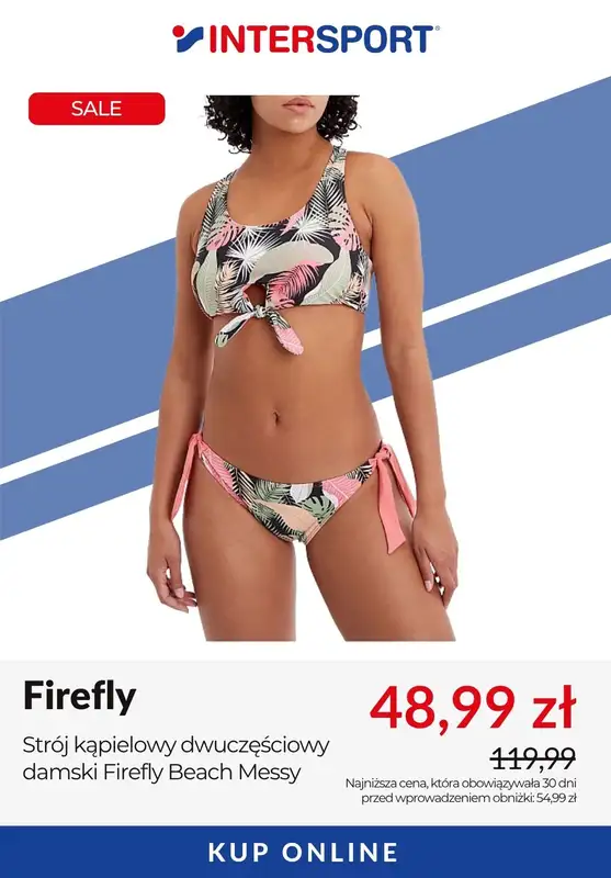 Intersport - gazetka promocyjna Do -50% damskie stroje kąpielowe od czwartku 03.07 do wtorku 15.07 - strona 10