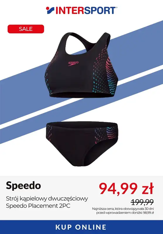 Intersport - gazetka promocyjna Do -50% damskie stroje kąpielowe od czwartku 03.07 do wtorku 15.07 - strona 9