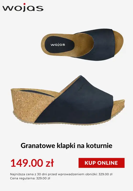 Wojas - gazetka promocyjna Do -50% pogłębienie wyprzedaży od czwartku 03.07  - strona 6