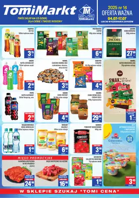 Tomi Markt - gazetka promocyjna Gazetka od piątku 04.07 do czwartku 17.07