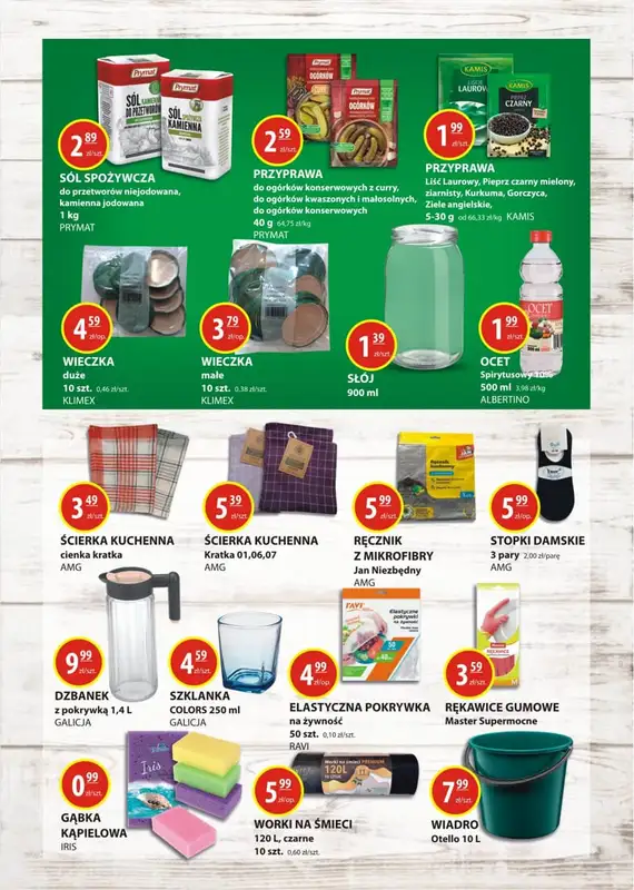 Zielony Koszyk - gazetka promocyjna Gazetka od czwartku 03.07 do soboty 12.07 - strona 7