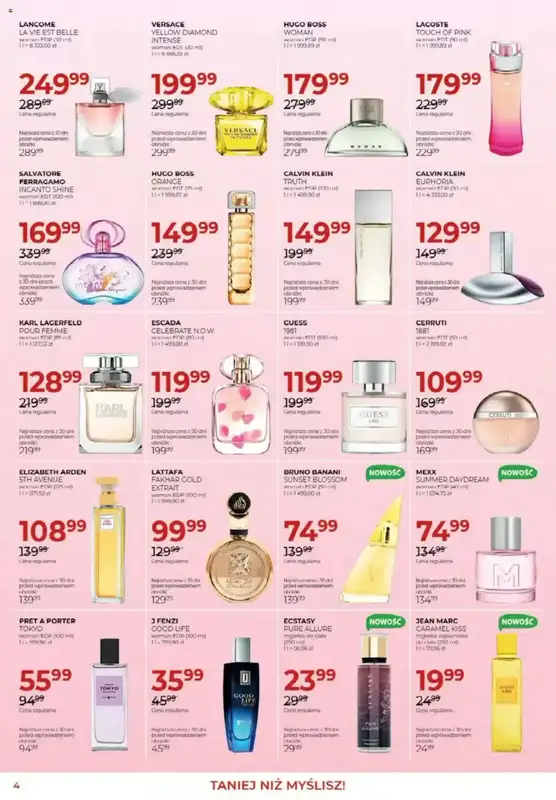 Drogerie Jawa - gazetka promocyjna Gazetka od piątku 04.07 do niedzieli 03.08 - strona 4