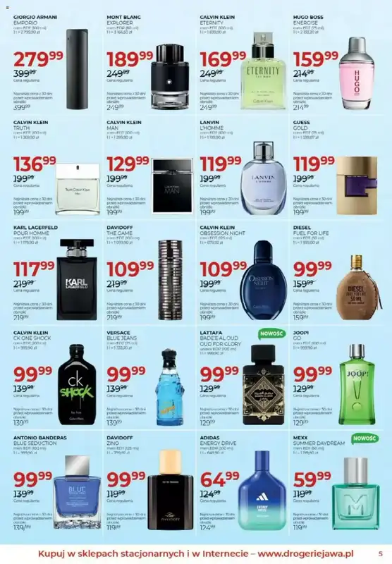 Drogerie Jawa - gazetka promocyjna Gazetka od piątku 04.07 do niedzieli 03.08 - strona 5