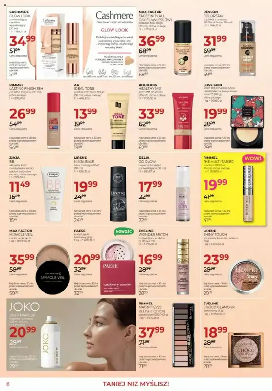 Drogerie Jawa - gazetka promocyjna Gazetka od piątku 04.07 do niedzieli 03.08 - strona 6