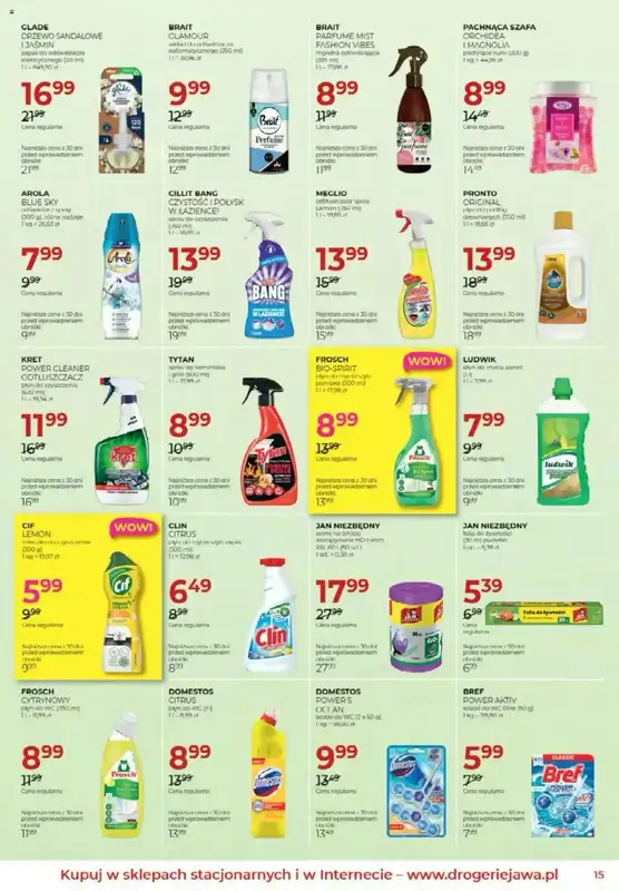 Drogerie Jawa - gazetka promocyjna Gazetka od piątku 04.07 do niedzieli 03.08 - strona 15