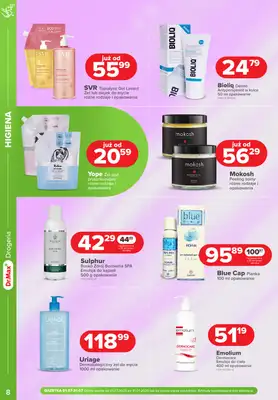 Dr.Max Drogeria - gazetka promocyjna Gazetka od piątku 04.07 do czwartku 31.07 - strona 8 Dr.Max Drogeria - gazetka promocyjna Gazetka od piątku 04.07 do czwartku 31.07 - strona 8