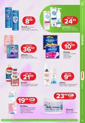 Dr.Max Drogeria - gazetka promocyjna Gazetka od piątku 04.07 do czwartku 31.07 - strona 9 Dr.Max Drogeria - gazetka promocyjna Gazetka od piątku 04.07 do czwartku 31.07 - strona 9