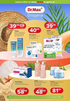 Dr.Max Drogeria - gazetka promocyjna Gazetka od piątku 04.07 do czwartku 31.07