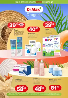 Dr.Max Drogeria - gazetka promocyjna Gazetka od piątku 04.07 do czwartku 31.07 Dr.Max Drogeria - gazetka promocyjna Gazetka od piątku 04.07 do czwartku 31.07