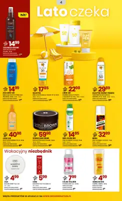 Drogerie Natura - gazetka promocyjna Gazetka od soboty 05.07 do wtorku 22.07 - strona 4