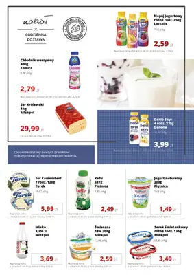 Torimpex Toruńska Sieć Sklepów Spożywczych - gazetka promocyjna Gazetka od poniedziałku 07.07 do soboty 19.07 - strona 2 Torimpex Toruńska Sieć Sklepów Spożywczych - gazetka promocyjna Gazetka od poniedziałku 07.07 do soboty 19.07 - strona 2