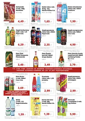 Torimpex Toruńska Sieć Sklepów Spożywczych - gazetka promocyjna Gazetka od poniedziałku 07.07 do soboty 19.07 - strona 7 Torimpex Toruńska Sieć Sklepów Spożywczych - gazetka promocyjna Gazetka od poniedziałku 07.07 do soboty 19.07 - strona 7