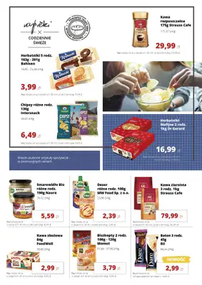 Torimpex Toruńska Sieć Sklepów Spożywczych - gazetka promocyjna Gazetka od poniedziałku 07.07 do soboty 19.07 - strona 3 Torimpex Toruńska Sieć Sklepów Spożywczych - gazetka promocyjna Gazetka od poniedziałku 07.07 do soboty 19.07 - strona 3