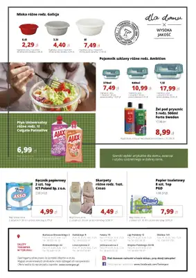 Torimpex Toruńska Sieć Sklepów Spożywczych - gazetka promocyjna Gazetka od poniedziałku 07.07 do soboty 19.07 - strona 8 Torimpex Toruńska Sieć Sklepów Spożywczych - gazetka promocyjna Gazetka od poniedziałku 07.07 do soboty 19.07 - strona 8