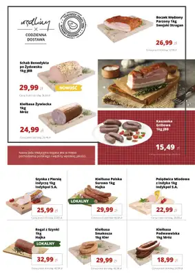 Torimpex Toruńska Sieć Sklepów Spożywczych - gazetka promocyjna Gazetka od poniedziałku 07.07 do soboty 19.07 - strona 4 Torimpex Toruńska Sieć Sklepów Spożywczych - gazetka promocyjna Gazetka od poniedziałku 07.07 do soboty 19.07 - strona 4