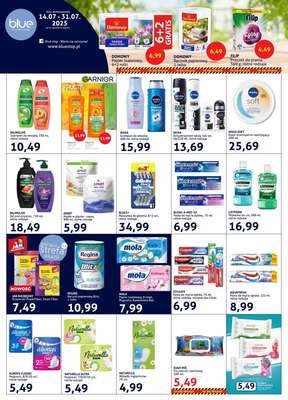 Blue Stop - gazetka promocyjna Gazetka od poniedziałku 14.07 do czwartku 31.07