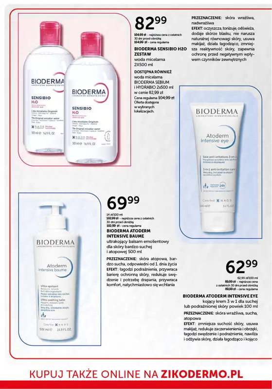 Ziko Dermo - gazetka promocyjna Gazetka od czwartku 10.07 do środy 23.07 - strona 22