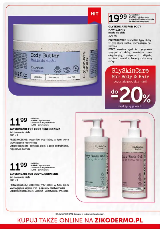 Ziko Dermo - gazetka promocyjna Gazetka od czwartku 10.07 do środy 23.07 - strona 24