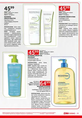 Ziko Dermo - gazetka promocyjna Gazetka od czwartku 10.07 do środy 23.07 - strona 23