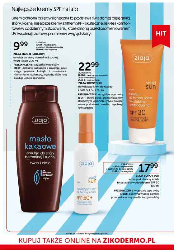 Ziko Dermo - gazetka promocyjna Gazetka od czwartku 10.07 do środy 23.07 - strona 2