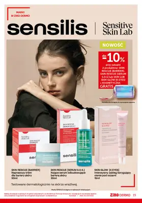 Ziko Dermo - gazetka promocyjna Gazetka od czwartku 10.07 do środy 23.07 - strona 15