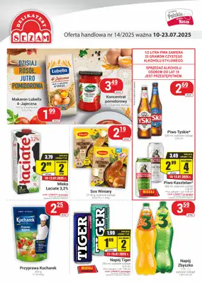 Delikatesy Sezam - gazetka promocyjna Gazetka od czwartku 10.07 do środy 23.07