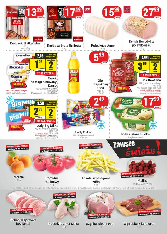 Delikatesy Sezam - gazetka promocyjna Gazetka od czwartku 10.07 do środy 23.07 - strona 2