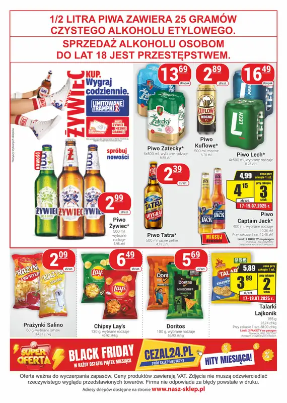 Delikatesy Sezam - gazetka promocyjna Gazetka od czwartku 10.07 do środy 23.07 - strona 4