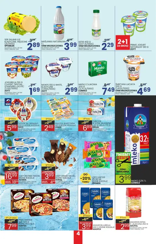 Wafelek - gazetka promocyjna Gazetka od poniedziałku 07.07 do soboty 19.07 - strona 4