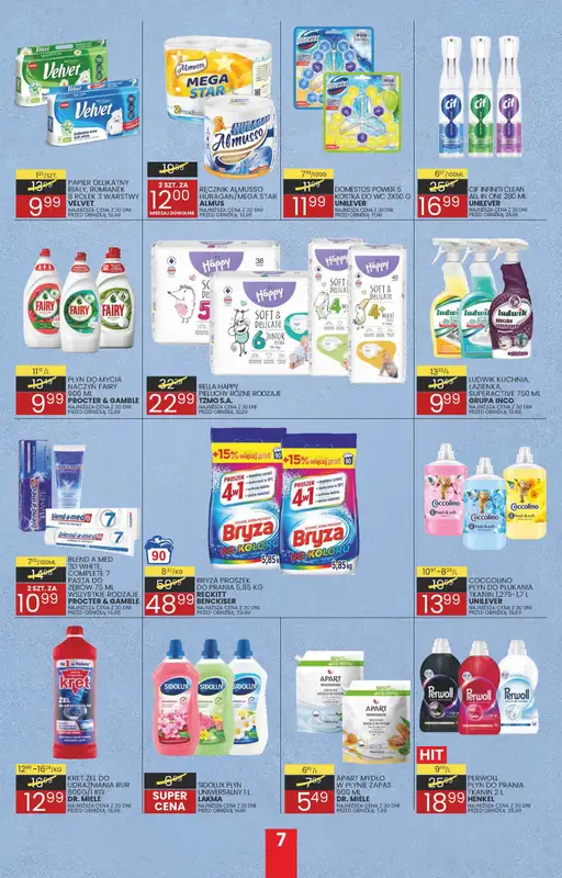 Wafelek - gazetka promocyjna Gazetka od poniedziałku 07.07 do soboty 19.07 - strona 7