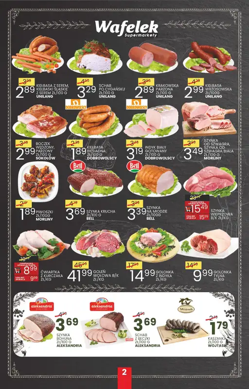 Wafelek - gazetka promocyjna Gazetka od poniedziałku 07.07 do soboty 19.07 - strona 2
