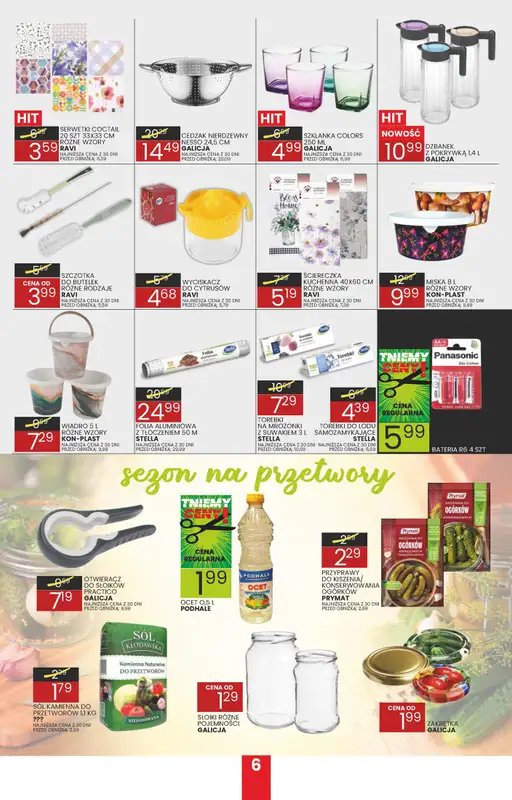 Wafelek - gazetka promocyjna Gazetka od poniedziałku 07.07 do soboty 19.07 - strona 6