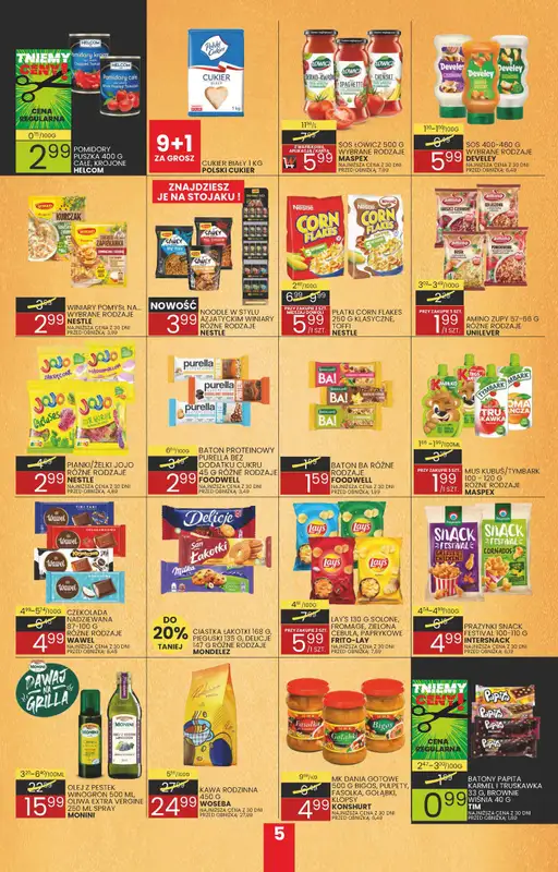 Wafelek - gazetka promocyjna Gazetka od poniedziałku 07.07 do soboty 19.07 - strona 5