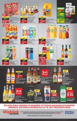 Wafelek - gazetka promocyjna Gazetka od poniedziałku 07.07 do soboty 19.07 - strona 8