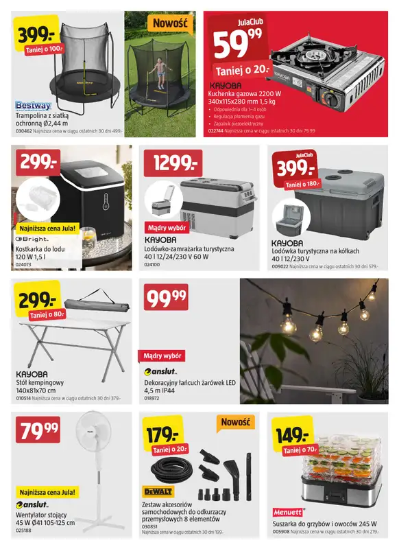 Jula - gazetka promocyjna Gazetka od czwartku 24.07 do środy 06.08 - strona 7