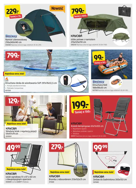 Jula - gazetka promocyjna Gazetka od czwartku 24.07 do środy 06.08 - strona 6