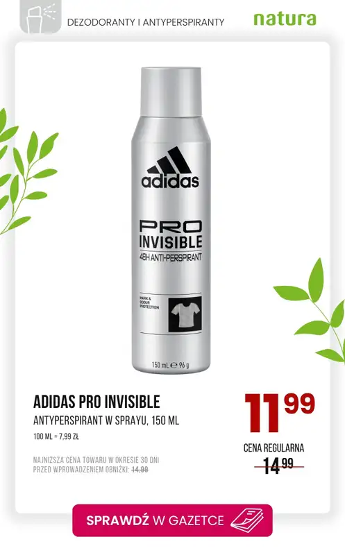 Drogerie Natura - gazetka promocyjna Dezodoranty i antyperspiranty - już od 8,49 zł! od wtorku 08.07 do wtorku 22.07 - strona 6