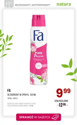 Drogerie Natura - gazetka promocyjna Dezodoranty i antyperspiranty - już od 8,49 zł! od wtorku 08.07 do wtorku 22.07 - strona 4