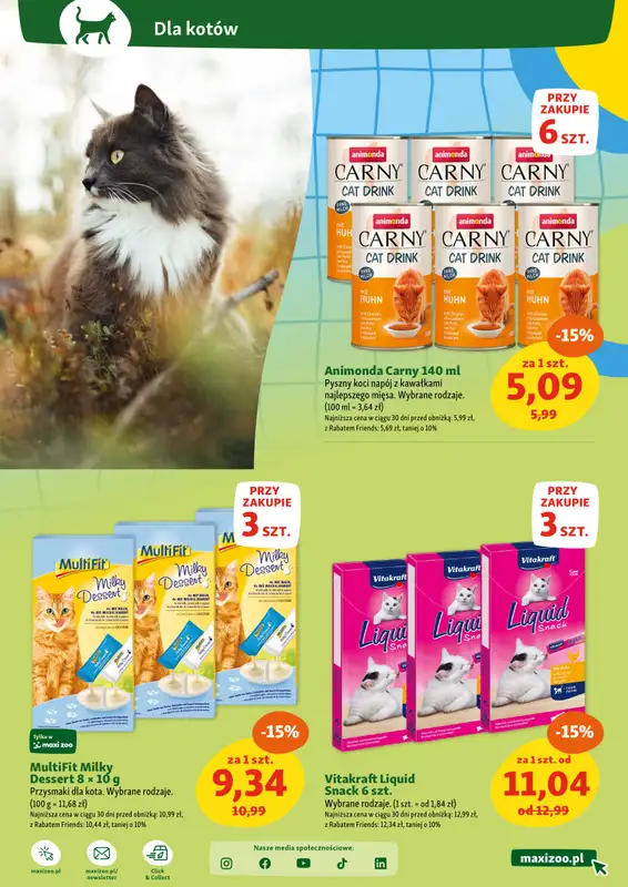 MAXI ZOO - gazetka promocyjna Maxi Zoo - Wszystko dla Twojego pupila od czwartku 10.07 do środy 16.07 - strona 13