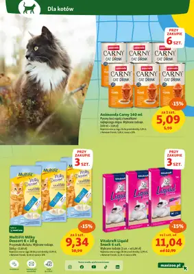 MAXI ZOO - gazetka promocyjna Maxi Zoo - Wszystko dla Twojego pupila od czwartku 10.07 do środy 16.07 - strona 13 MAXI ZOO - gazetka promocyjna Maxi Zoo - Wszystko dla Twojego pupila od czwartku 10.07 do środy 16.07 - strona 13